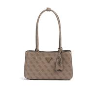 Guess Meridian 4G Logo Schultertasche braun, Lederimitat, Damen