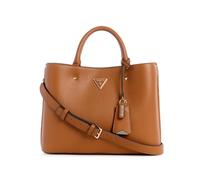 GUESS Meridian Girlfriend Satchel Cognac