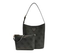 GUESS Meridian II Bucket Bag Coal Logo