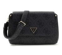 Guess Meridian II Coal Logo Flap Crossbody HWOS69-74200-CLO