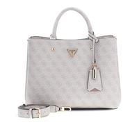GUESS Meridian II Girlfriend Satchel Bag Bone Logo