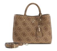 GUESS Meridian II Girlfriend Satchel Latte Logo