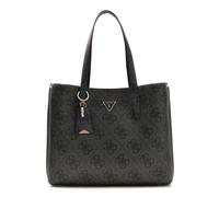 GUESS Meridian II Girlfriend Tote Bag Coal Logo