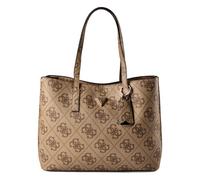 GUESS Meridian II Girlfriend Tote Bag Latte Logo