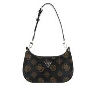 GUESS Meridian Mini Top Shoulder Bag Mocha Logo