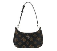 GUESS Meridian Mini Top Shoulder Bag Mocha Logo