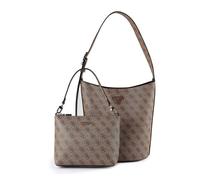 Guess Schultertasche Meridian 24 cm braun