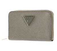 GUESS Meridian SLG Medium Zip Around Wallet Pewter