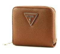 Guess Hochkantbörse Damen Meridian SLG Small Zip Around cognac