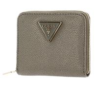 GUESS Meridian Small Zip Around Wallet Pewter