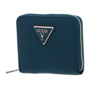 GUESS Meridian Small Zip Around Wallet Teal