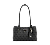 Guess Schultertasche Meridian – 4G-Logo, Lederimitat – Anthrazit – Damen