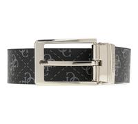 GUESS Milano Adjustable & Reversible Belt H35 W115 Dark Black - kürzbar