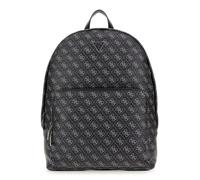 Guess Rucksack Milano 4G-Logo mit Laptopfach 15 Zoll Dark Black