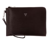 GUESS Milano Clutch M Dark Brown