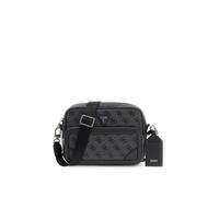 GUESS - Milano Crossbody Double Zip, Backpack für Herren, Schwarz/Anthrazit, Einheitsgröße