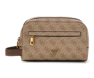 GUESS Milano Necessaire S Beige Brown