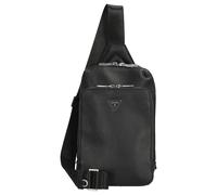 Guess Milano Slingbag schwarz, Lederimitat, Herren, 3L