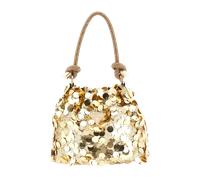 Guess Mini-Henkeltasche Holiday Shine, Gold