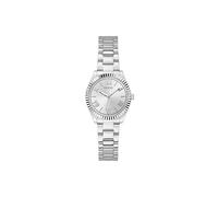 GUESS Damenuhr Mini Luna GW0687L1 – Edelstahl, Silber, klassisch