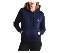 Guess - Mini Patch Hoodie - - Sweatshirts & Hoodies - Damen - Blau - XL