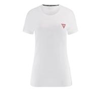 Guess - Mini Triangle Tee Baumwoll T-Shirt - - Tops - Damen - Weiß - 2XL