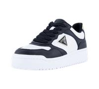 GUESS Damen MIRAM6 Sneaker, Schwarz/Braun, 41 EU