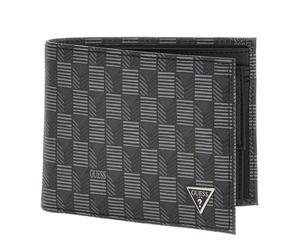 Guess Mito Eco, Geldbeutel, Portemonnaie, Schwarz-Grau