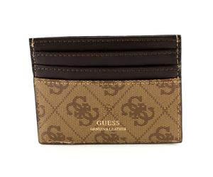 Guess Mito Kreditkartenetui Kreditkartenetui beige mit Muster