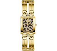Guess MOD ID Damen Armbanduhr in der Farbe Gold mit Armband aus Edelstahl, Wasserdichtigkeit: 3 bar, Gehäusedurchmesser: 24 mm, GW0807L2