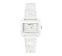 Guess Uhr GW0677L1 Analog-Digital Silikonarmband Damen Weiß