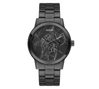 Guess Armbanduhr Monarch GW0958G2 Herren Edelstahl Gold/Schwarz