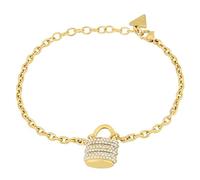 GUESS My Secret Damen Armband Gelbgold - Premium Edelstahl - Hoch Anlaufgeschützt Designs - UBB05406YGL