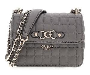 GUESS Nadira Mini Convertible Xbody Flap Bag Slate