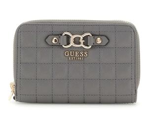 GUESS Nadira SLG Medium Double Zip Wallet M Slate