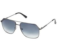 GUESS Navigator-Sonnenbrille aus Metall, Silber, One Size