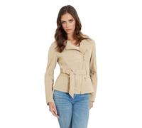 Guess NEW AGNES PU LEATHER JACKET, Maulwurf, XL