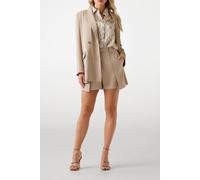 GUESS Nina Double Breasted Velvet Taupe Größe: 36 | Blazer Outlet | Damen | Schwarz