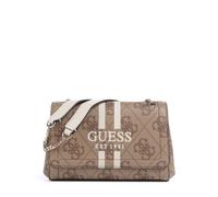 Guess Noelle 4G Logo Schultertasche hellbraun, Lederimitat, Damen