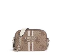 Guess Noelle 4G Logo Umhängetasche hellbraun, Lederimitat, Damen