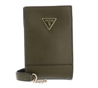 GUESS Noelle Chit Chat Phone Bag Olive