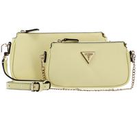 GUESS Noelle Double Pouch Crossbody Pale Yellow
