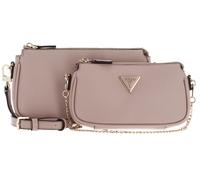 GUESS Noelle Double Pouch Crossbody Rosewood