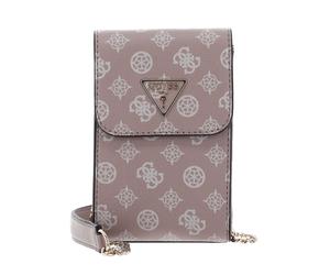 GUESS Noelle Girlfriend Smartphone Bag Light Rose Logo