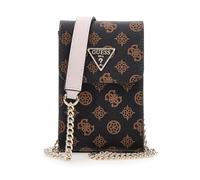 GUESS Noelle Girlfriend Smartphone Bag Mocha Logo