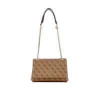 Guess Schultertasche Noelle II, Lederimitat hellbraun, Damen