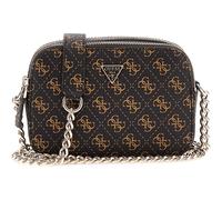 GUESS Noelle II Crossbody Camera Bag Brown Logo