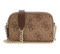 GUESS Noelle II Crossbody Camera Bag Latte Logo / Brown