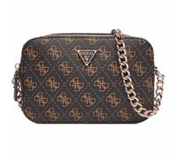 Guess Umhängetasche Noelle Q Logo dunkelbraun, Lederimitat, Damen