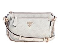 GUESS Noelle II Double Pouch Crossbody Bag Bone Logo